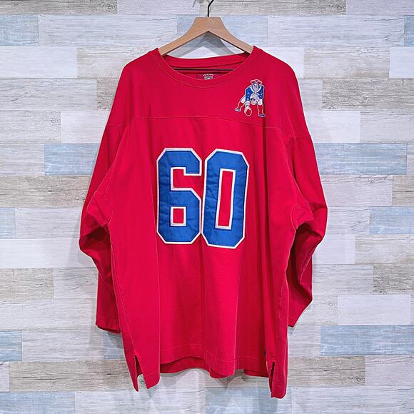 New England Boston Patriots Gridiron Classic Retro Football Jersey Mens 3XL XXXL - Picture 1 of 10